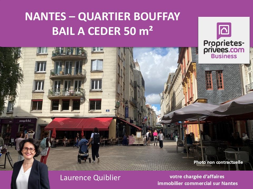 NANTES 44000 NANTES - BAIL A CEDER, LOCAL COMMERCIAL 40 M² - 50 OTAGES 3