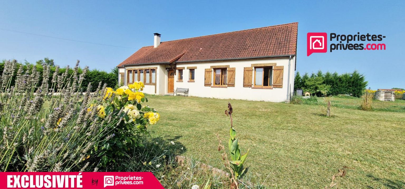 SAINT-AIGNAN Maison de plain-pied ? 101 m² - 5 pièces - 4 chambres - terrain de 1900 m2 avec puits 1