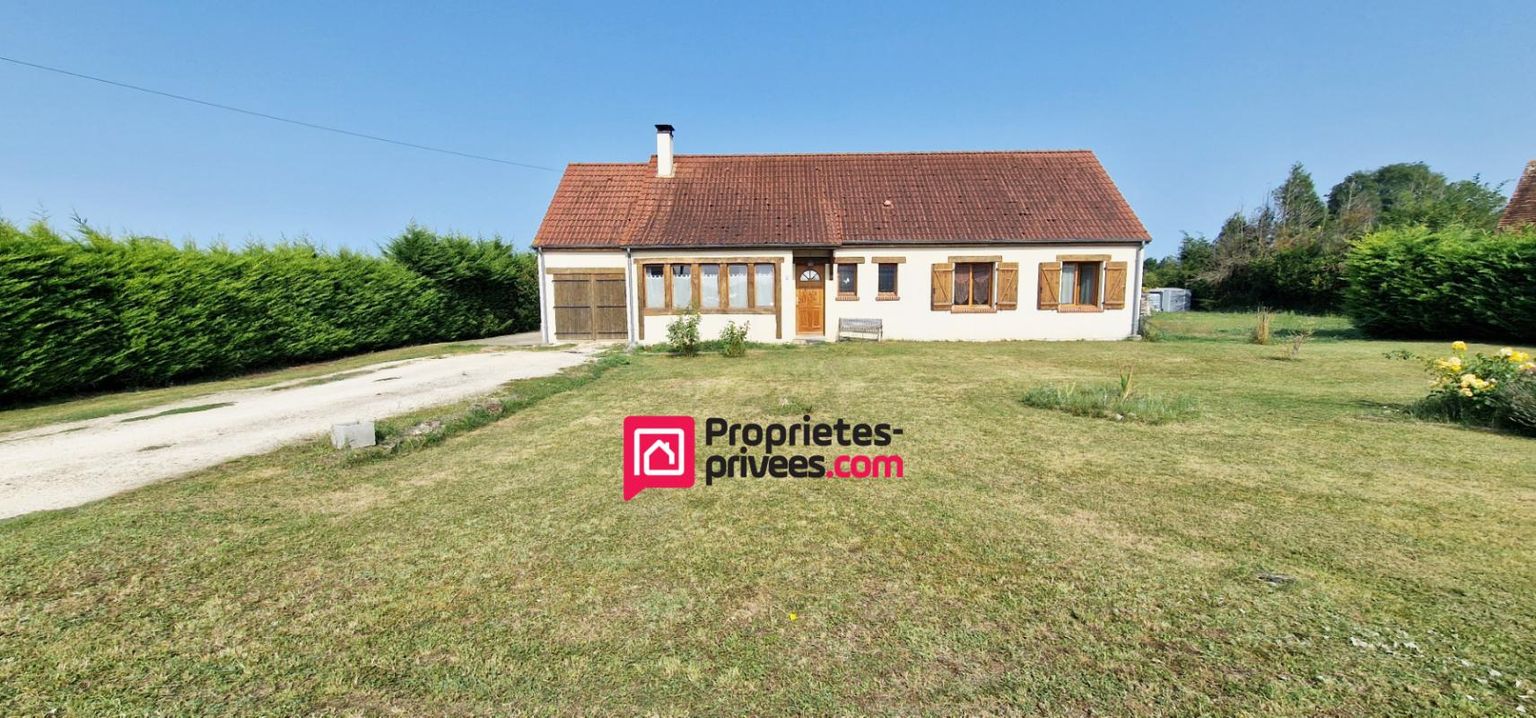 SAINT-AIGNAN Maison de plain-pied ? 101 m² - 5 pièces - 4 chambres - terrain de 1900 m2 avec puits 2