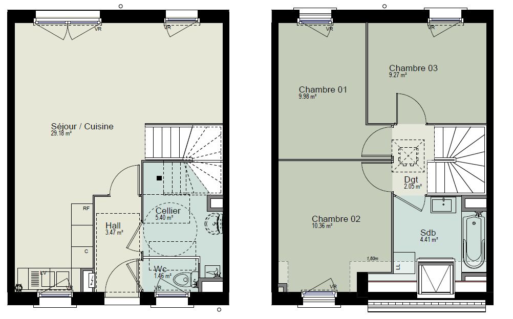 WASQUEHAL Maison 3 chambres 76 m2 à Wasquehal 4