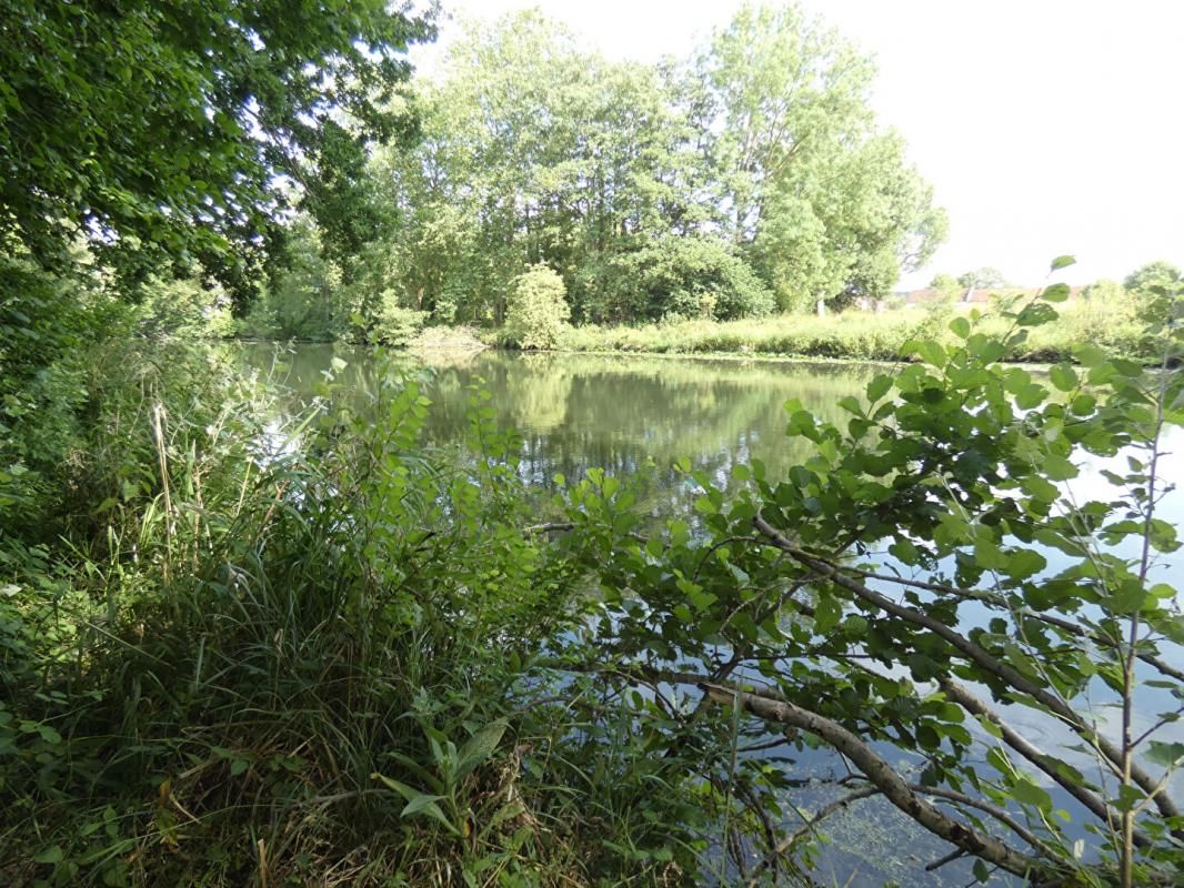 Terrain de loisirs  bord de rivière