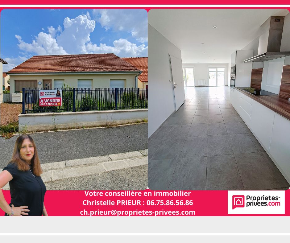 Maison plain-pied  péricentre Chalons En Champagne 5 pièce(s) 90 m2 PMR