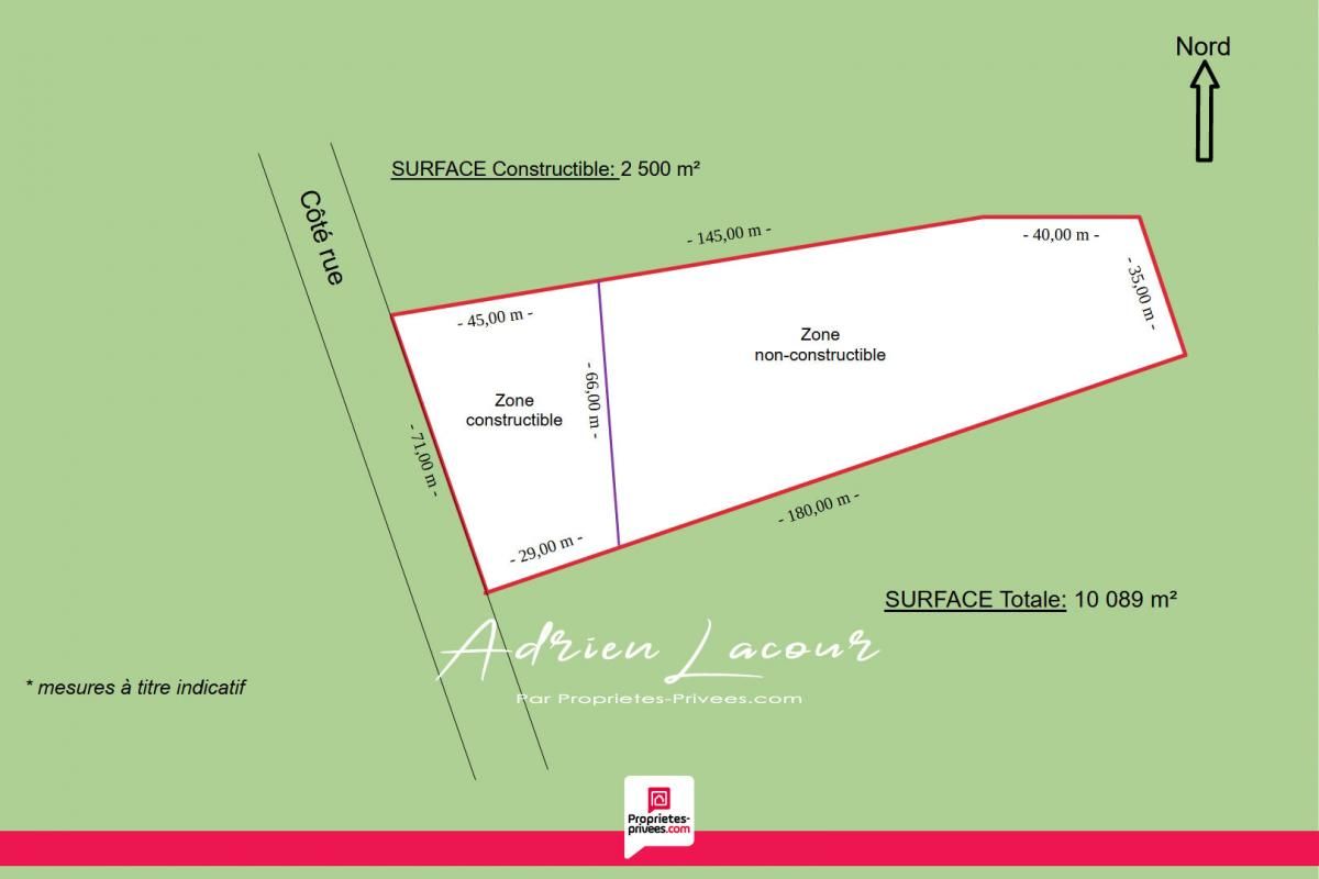 ROMORANTIN-LANTHENAY Terrain Romorantin Lanthenay 10089 m2 2