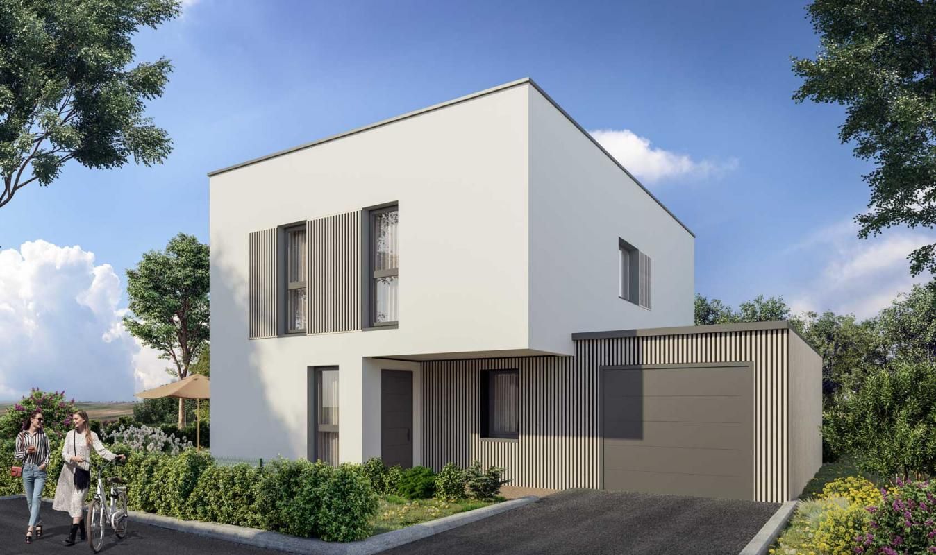 Maison Sainghin En Weppes 6 pièce(s) 116 m2 avec jardin et garage