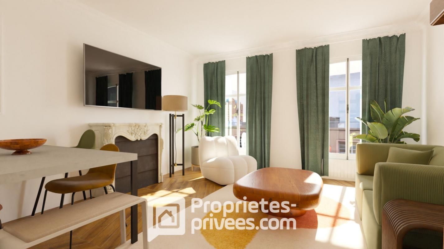 PARIS-18E-ARRONDISSEMENT Appartement Paris 3 pièces - 78.09 m2 1