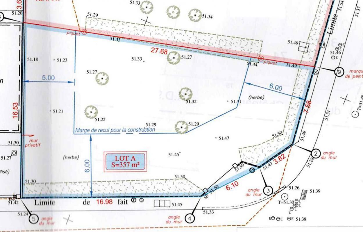 Terrain Saint Ouen L Aumone 357 m2