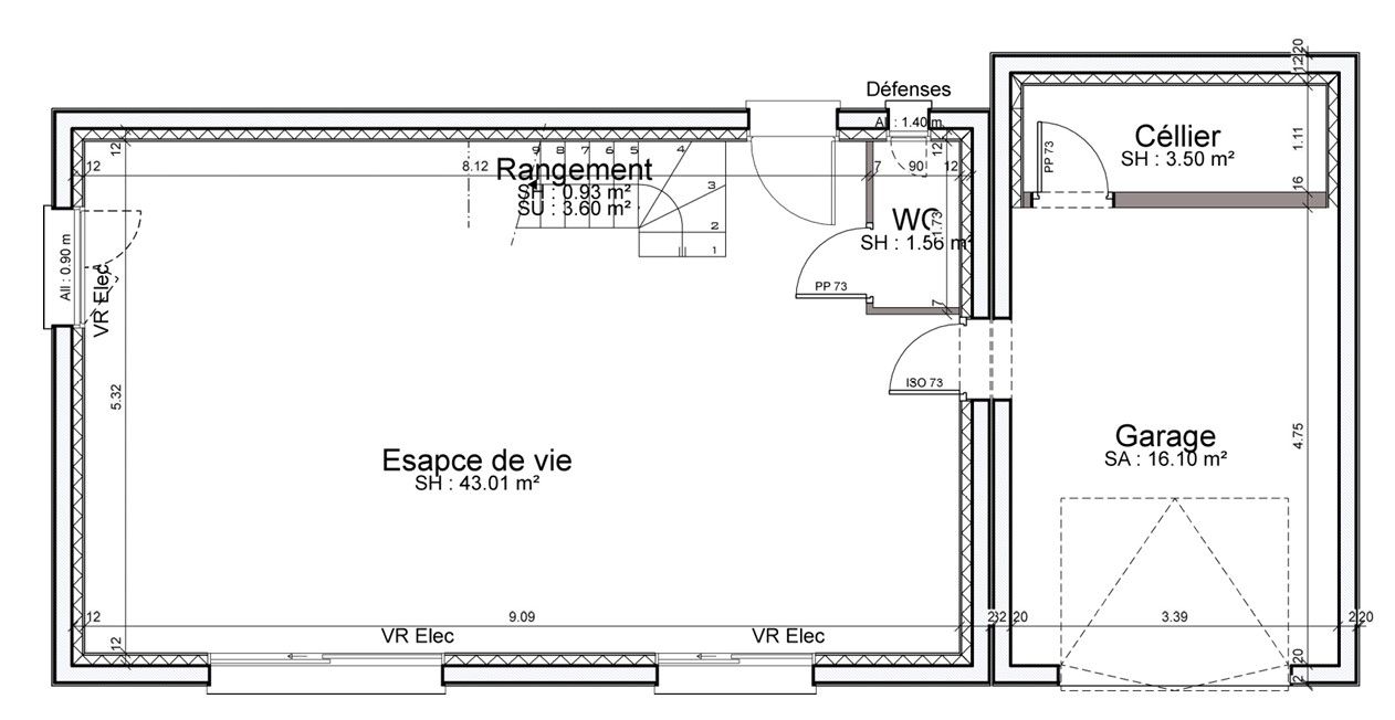 LORGUES Terrain Lorgues 581 m2 avec permis 3