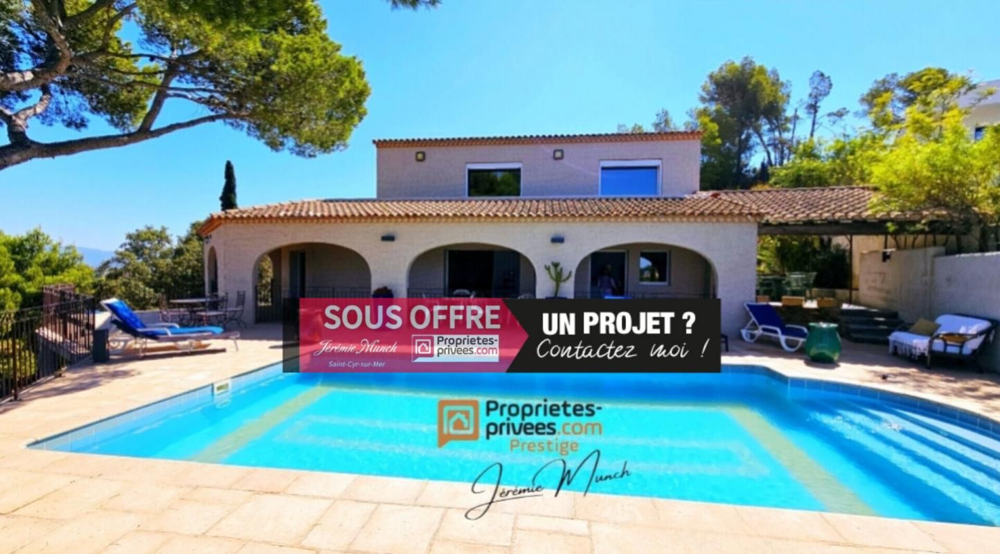 SIX-FOURS-LES-PLAGES Maison / Villa vue Exclusive sur Mer 6 pièce(s). 237 M² 1