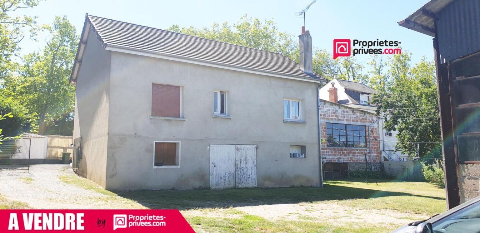 VALENCAY Maison  83 m²  5 p 3 ch + locaux industriels de 145 m² et  260 m² - terrain 1632 m² 2