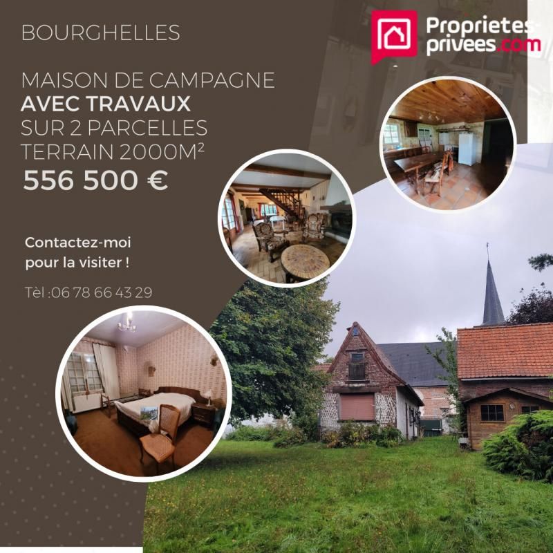 BOURGHELLES BOURGHELLES Maison avec travaux de 6 pièce(s) de 177 m2 1