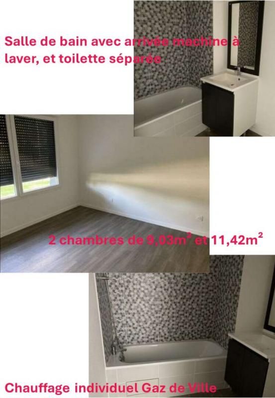 TOULOUSE TOULOUSE Secteur SESQUIERES Apt T3 68 m2 avec JARDIN de 79m² et TERRASSE 7m² - 1 parking VOITURE et 1 place MOTO en SOUS-SOL - DISPONIBLE - 191 600 euros TTC 3