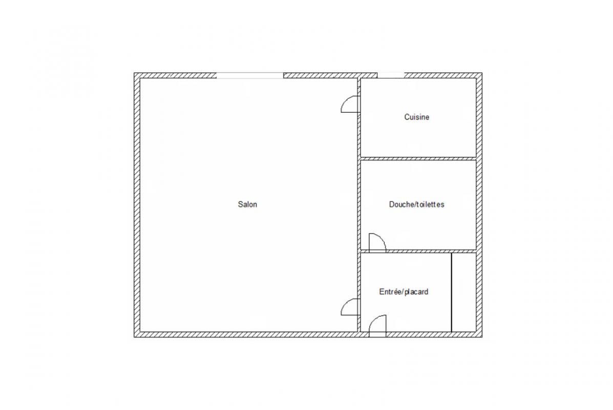 PARIS-7E-ARRONDISSEMENT Studio 20 m2 Paris 7 3