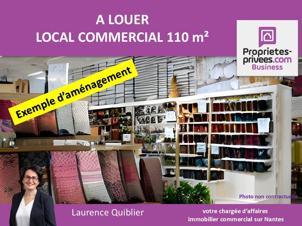 NANTES 44000 NANTES -  LOCAL COMMERCIAL A LOUER 110 M² 2