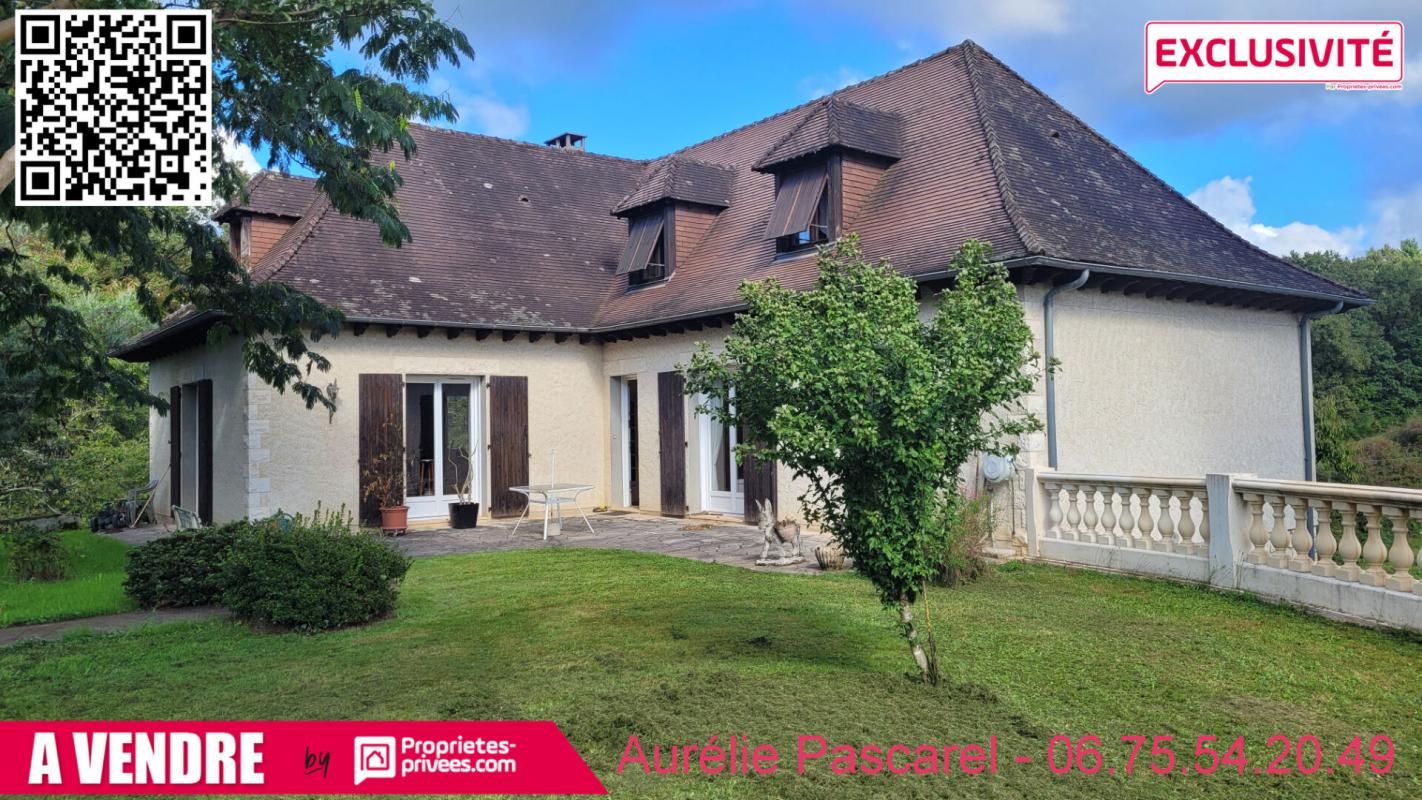 MALEMORT-SUR-CORREZE 10 min BRIVE / MALEMORT - MAISON T6 de 170m²+SOUS-SOL+dépendance 1