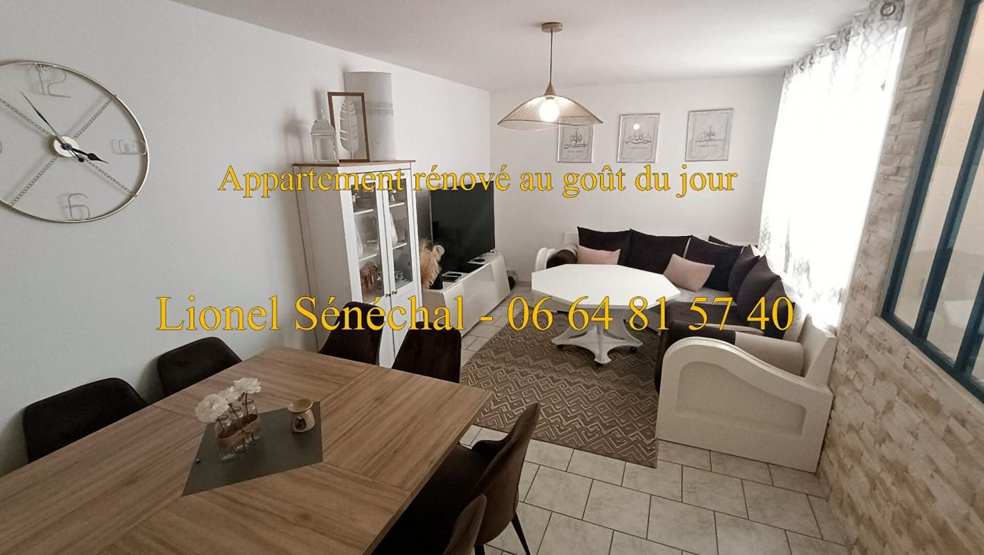 LE MANS Appartement au RDC avec 2 balcons 6 pièces de 76 m2 secteur Pontlieue avec un accès direct au bord de l' huisne 2