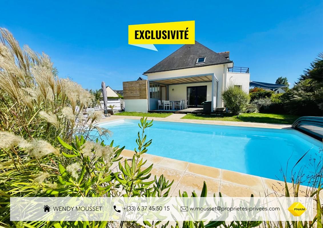 SARZEAU Belle maison contemporaine avec piscine à 200m de la plage 1