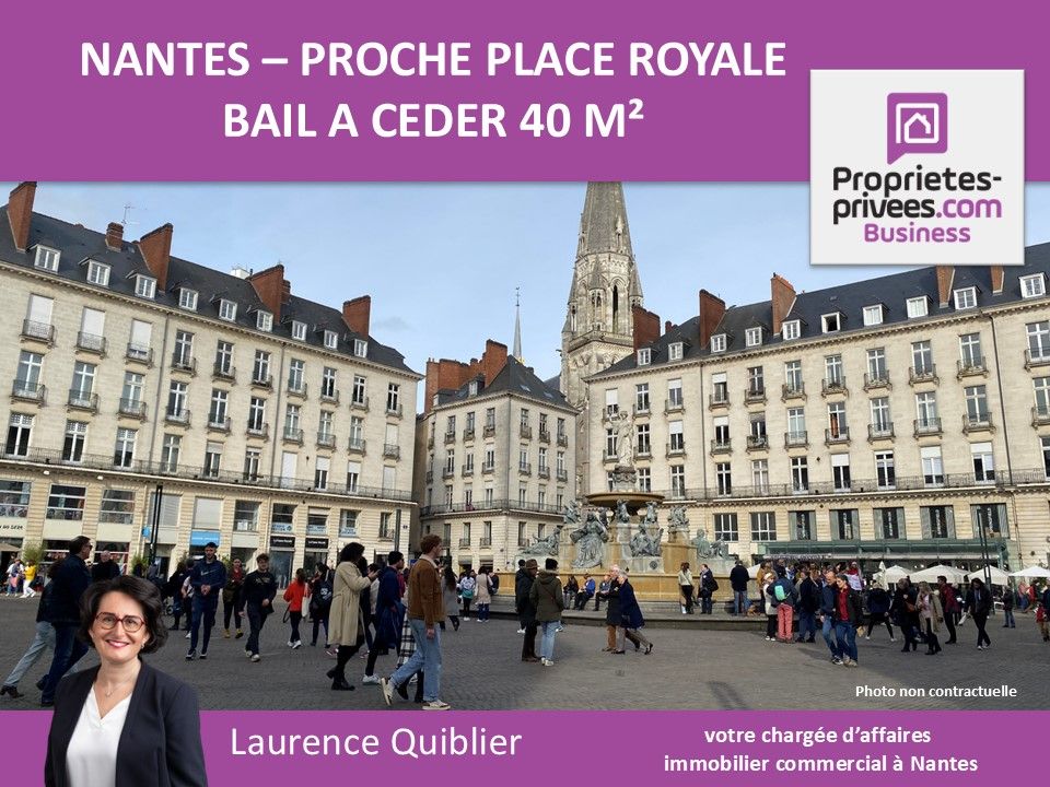 NANTES 44000 NANTES - BAIL A CEDER, LOCAL COMMERCIAL 40 M² 1