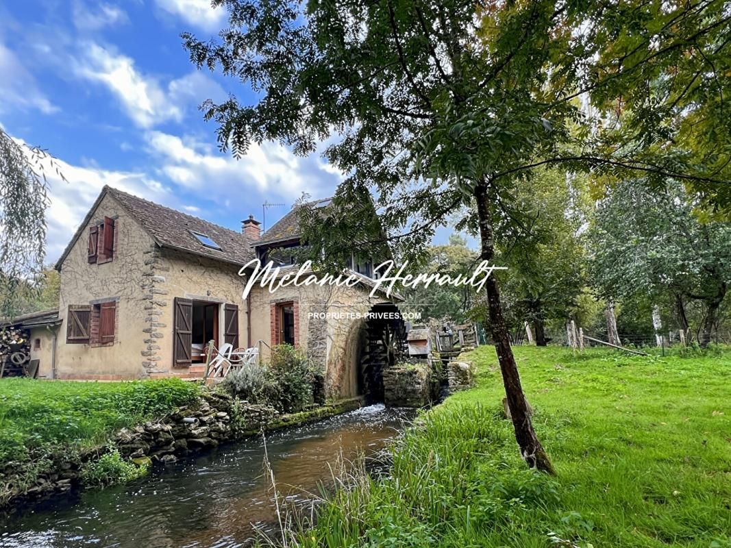 Moulin 8 pièces - 295m2 - 5 chambres - Challes (72250)