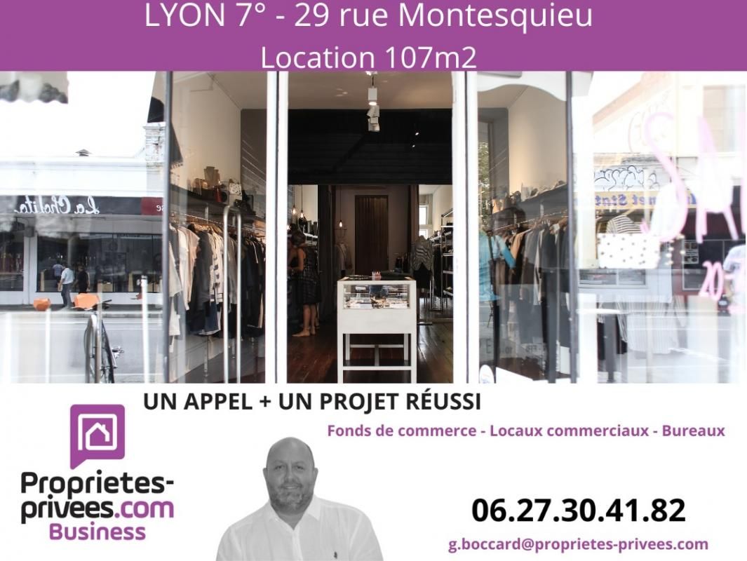 69007 LYON - Local commercial 107 m²