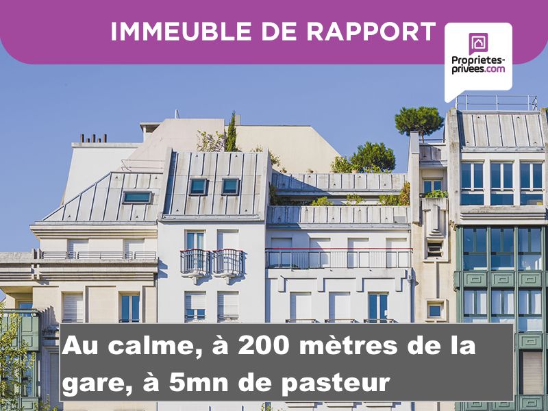 Colmar, quartier gare, bel immeuble de rapport en mono-propriété, en exclusivité, pour Investisseur