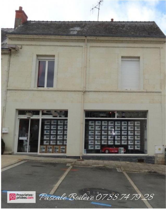 Local commercial avec appartement de 58 m² au coeur de ville - LONGUE-JUMELLES (49160)