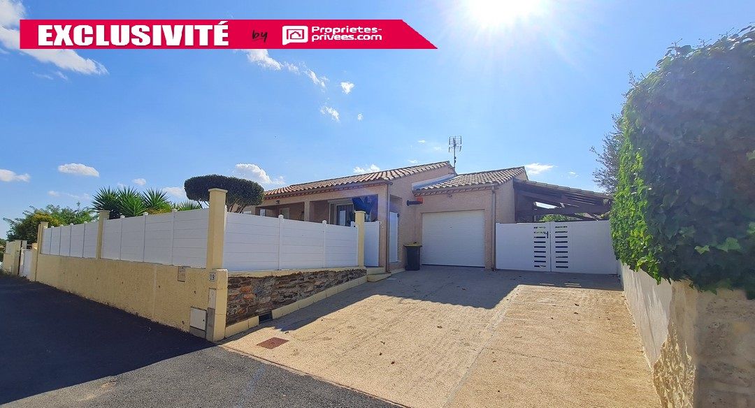 MAGALAS Jolie villa avec garage/piscine et vue sur le village sur 501 m² de terrain 3