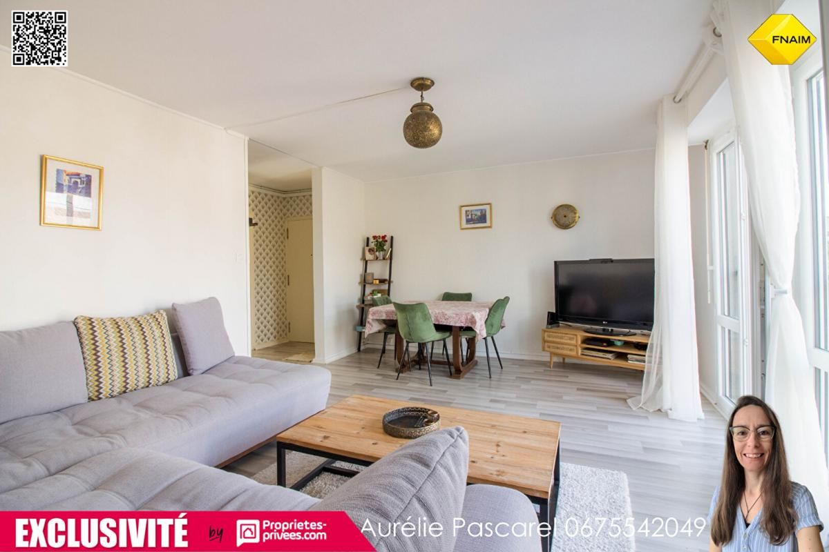 Brive (19100) Centre - Apt T4/5 de 95 m² avec PARKING et CAVE - 159 600