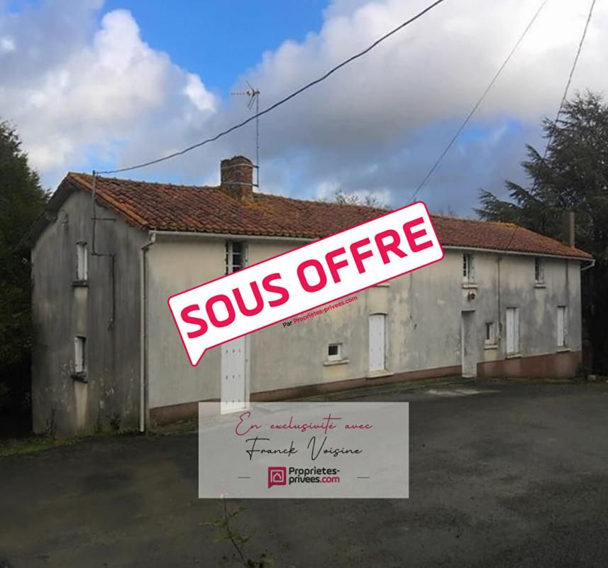 Maison  A VENDRE en EXCLUSIVITE - Le Boupère - 4 Chambres  - 140 m2 env sur parcelle de 1800 M2 env