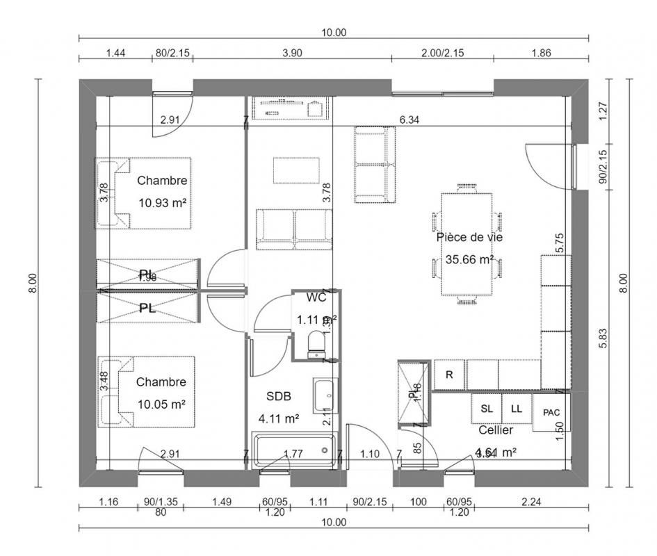 LIBOURNE Terrain Libourne 300 m2 2