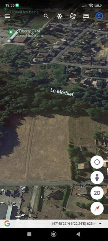 LUXEUIL-LES-BAINS Terrain constructible.  9159 M2 m2 3