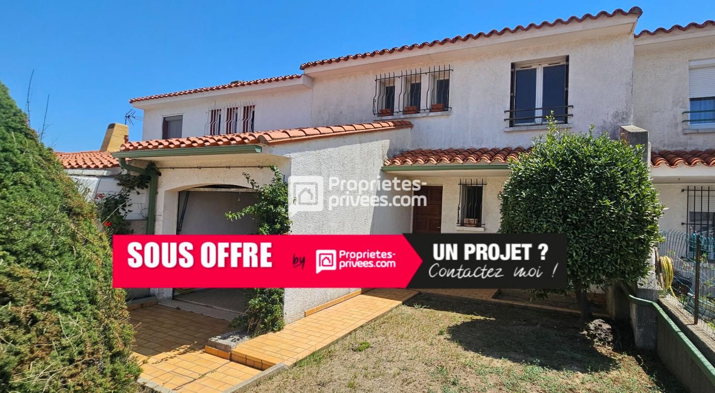 Maison Perpignan 4 pièces de100 m2 avec jardin secteur Catalunya