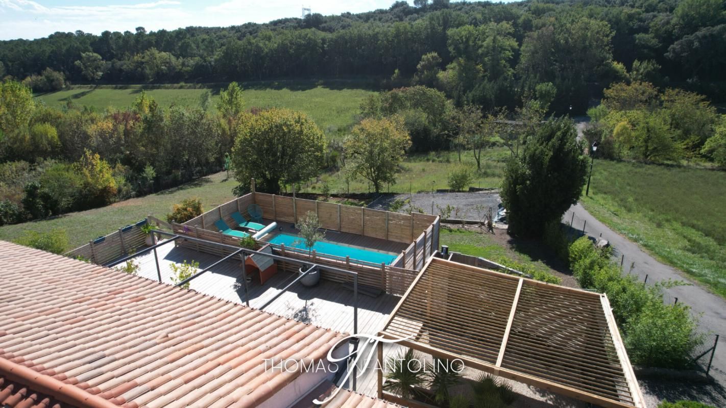 FRAISSE-CABARDES EN EXCLUSIVITE - PLAIN PIED 90 M2- 3 CHAMBRES - DONT 1 SUITE PARENTALE - PISCINE - GARAGE 3