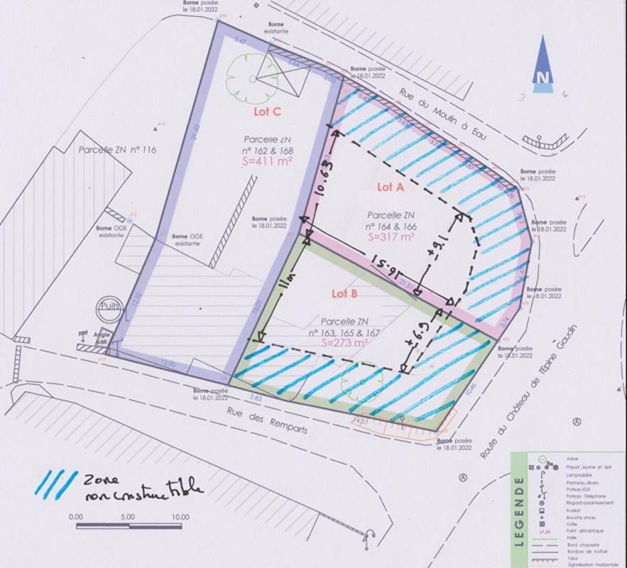 DIVATTE-SUR-LOIRE Terrain la chapelle Basse Mer (44450), 317m² 2