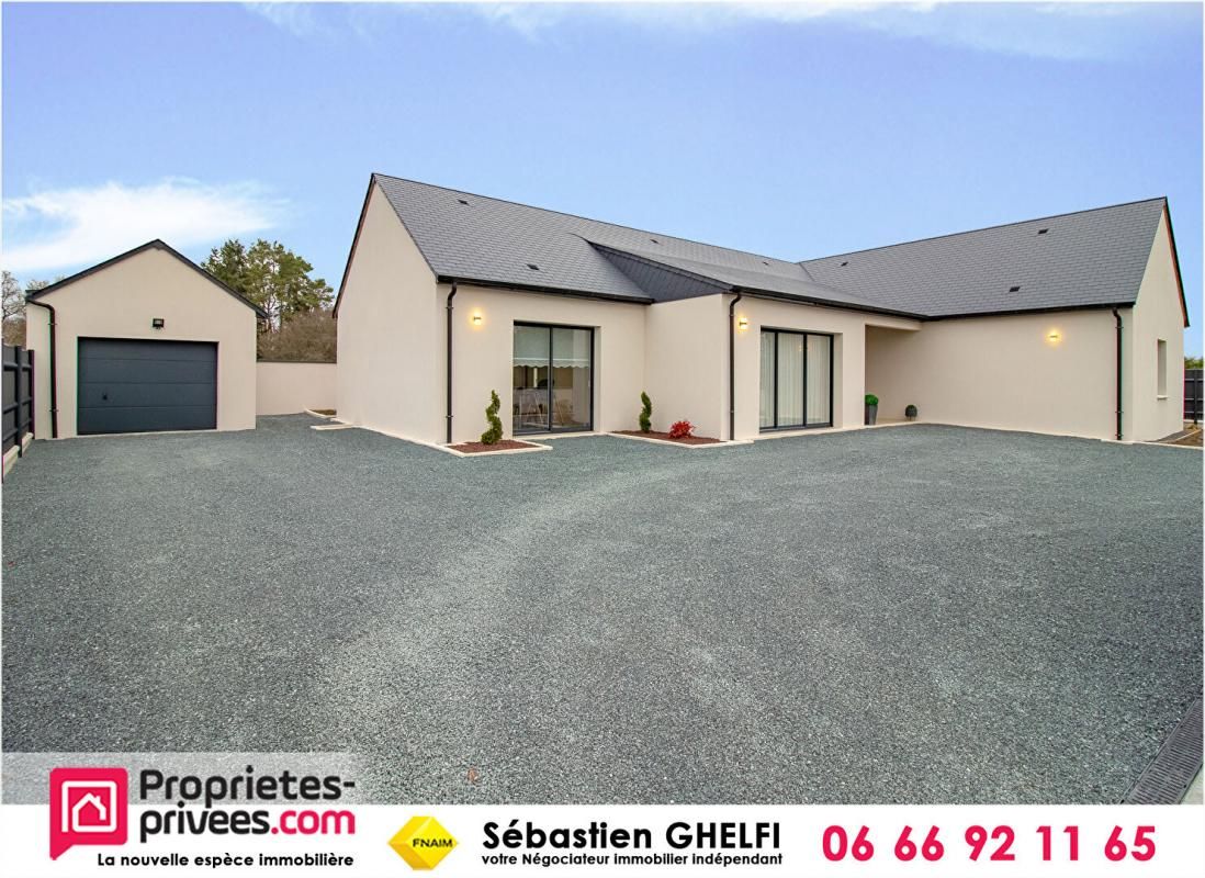 Romorantin-belle maison avec 4 chambres dont 1 suite parentale et garage