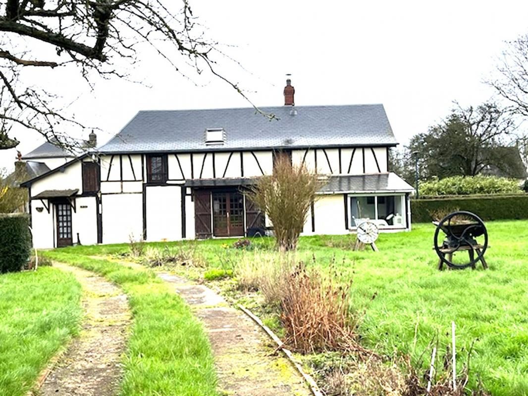 Fermette Longère Normande La Feuillie 7 pièces 106 m2 sur 6600M2 de terrain