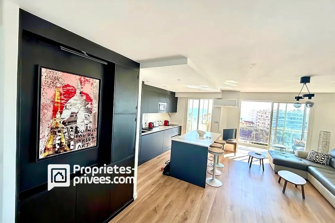 Appartement 3 pièces  67m²   VUE MER  Panoramique CROS DE CAGNES