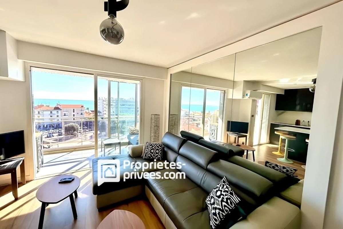 CAGNES-SUR-MER Appartement 3 pièces  67m²   VUE MER  Panoramique CROS DE CAGNES 3