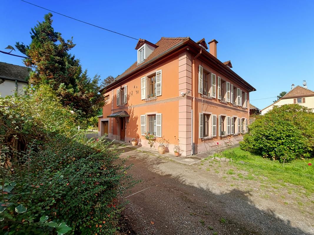 Maison de maître,  Bitschwiller -les-Thann, 68620, 6 pièces 192 m2, terrain 12 ares