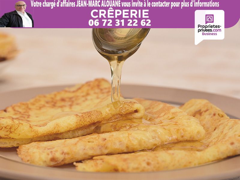 SETE 34200 SETE - BAR, CREPERIE, GLACE, SNACKING, SALADERIE avec LOGEMENT 3