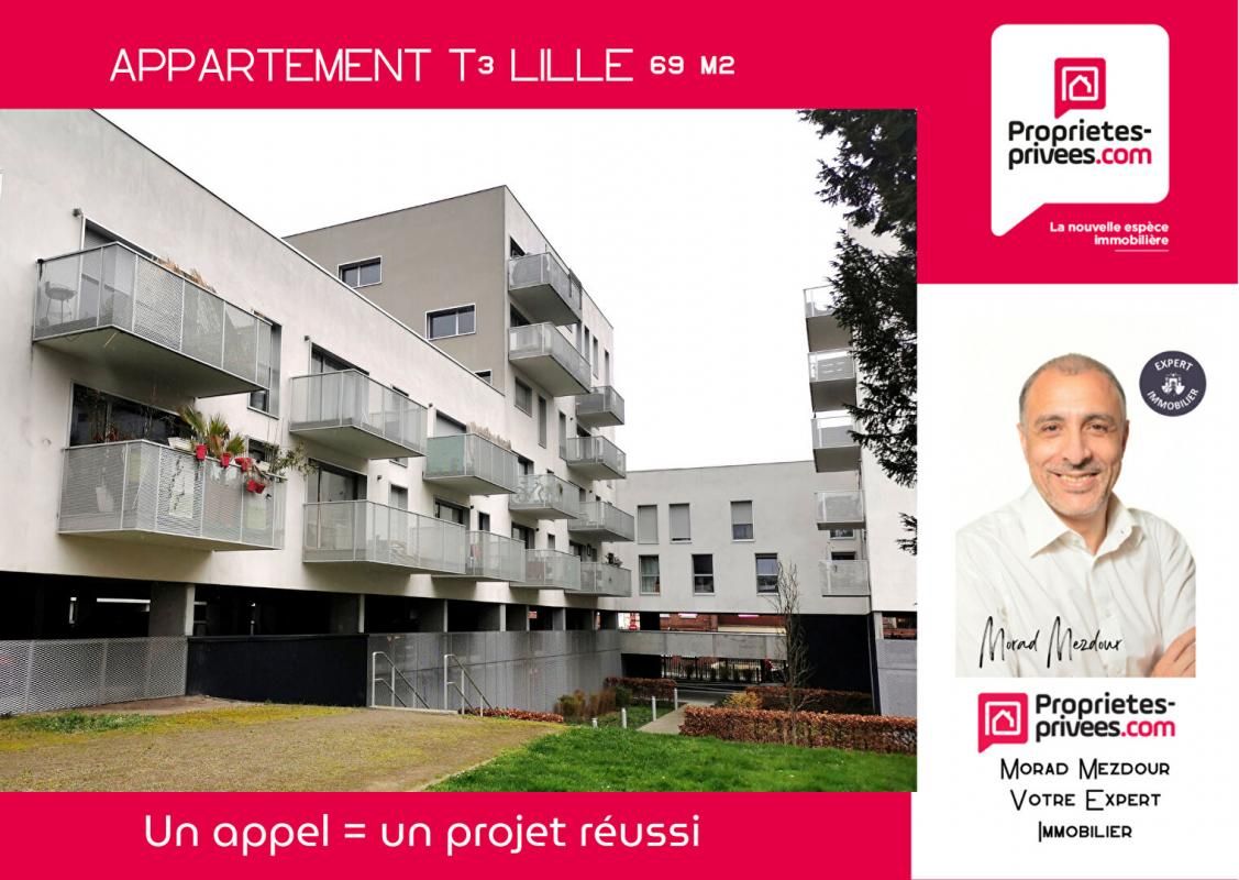 APPARTEMENT LILLE 3 pièces 69 m2