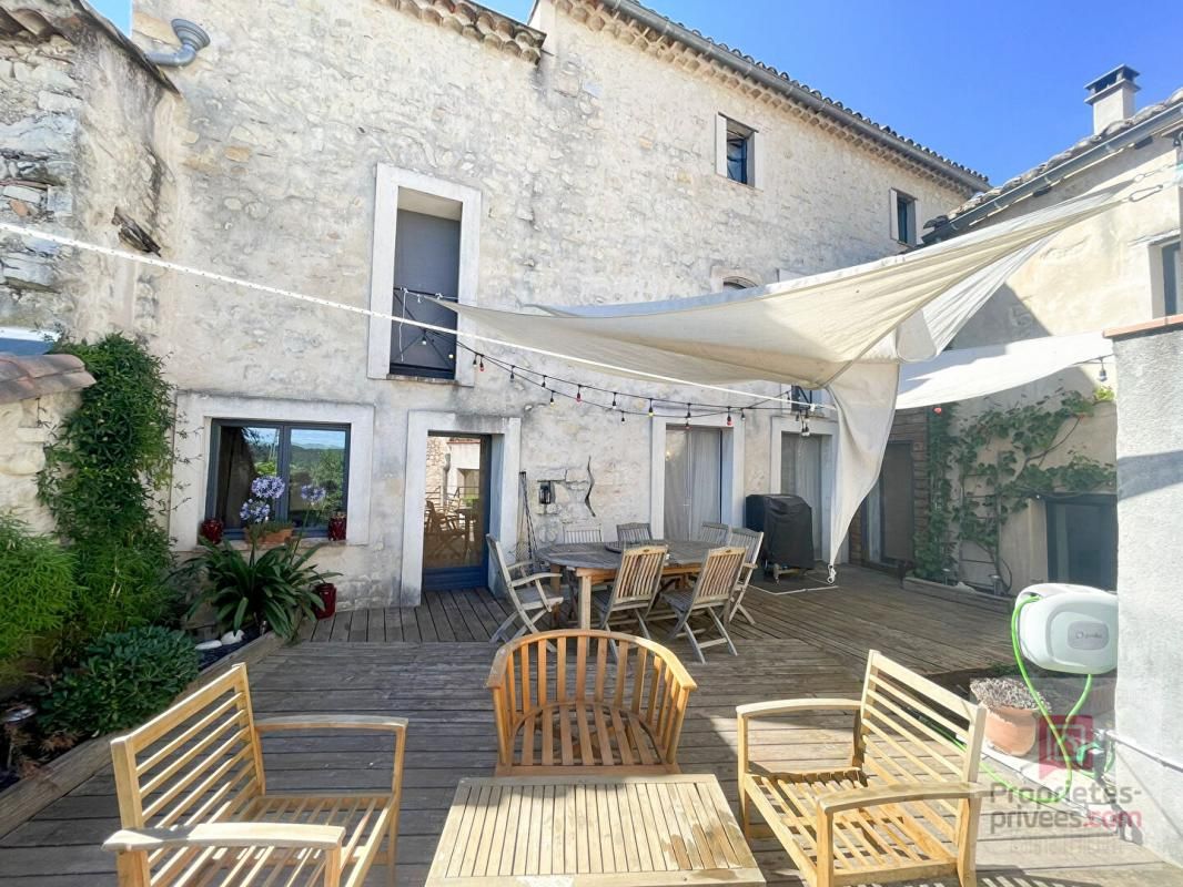 CASSAGNOLES Maison de village Massanes 220 m2 2