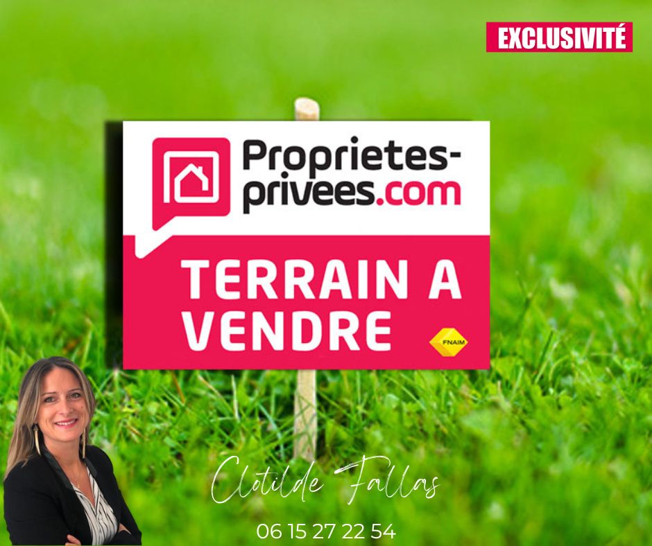 Terrain constructible 950 m2