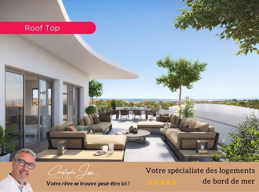 Rooftop T4  avec 189m2 de terrasse parking garage