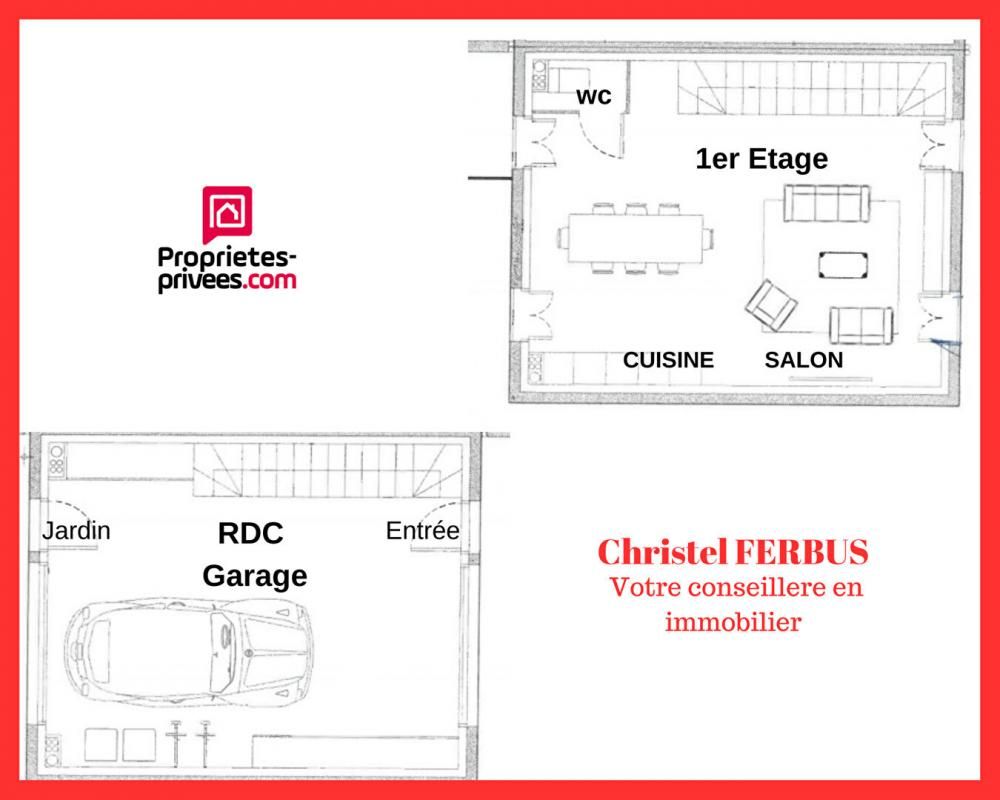 GAGNY 93220 GAGNY - Secteur du Plateau -Maison 115 m² - 4 Chambres - Garage- Jardin 4