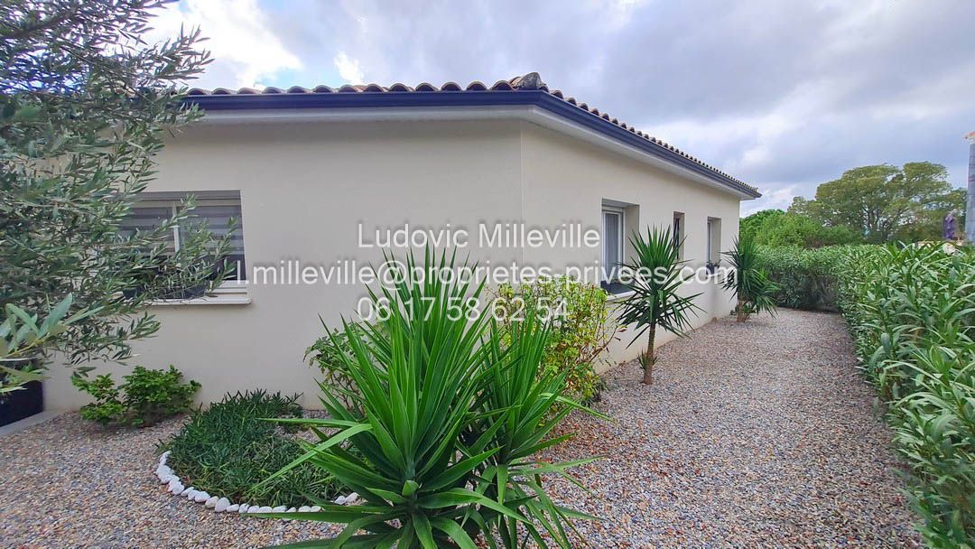 AUTIGNAC jolie villa 90m² sur 465 m² avec piscine et vue montagne 4