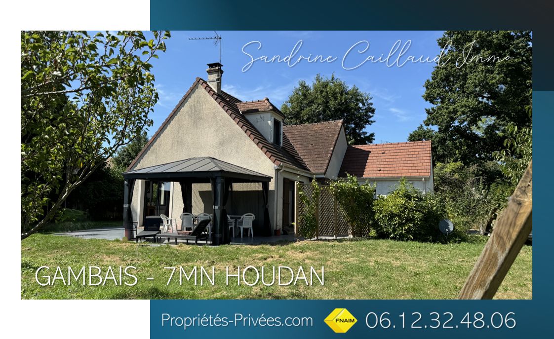 GAMBAIS GAMBAIS 78950 - Maison familiale - 4 chambres - bureau - terrain 902 m² - 395788 Euros HAI 1