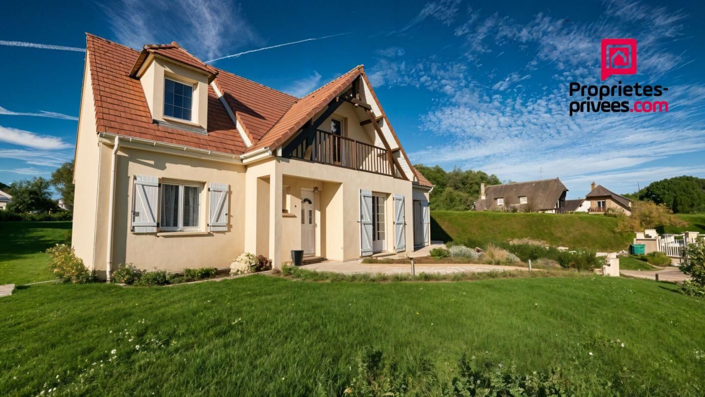 Maison contemporaine avec piscine à Saint-Sébastien-de-Morsent (27180) : 6 pièce(s) 138 m2