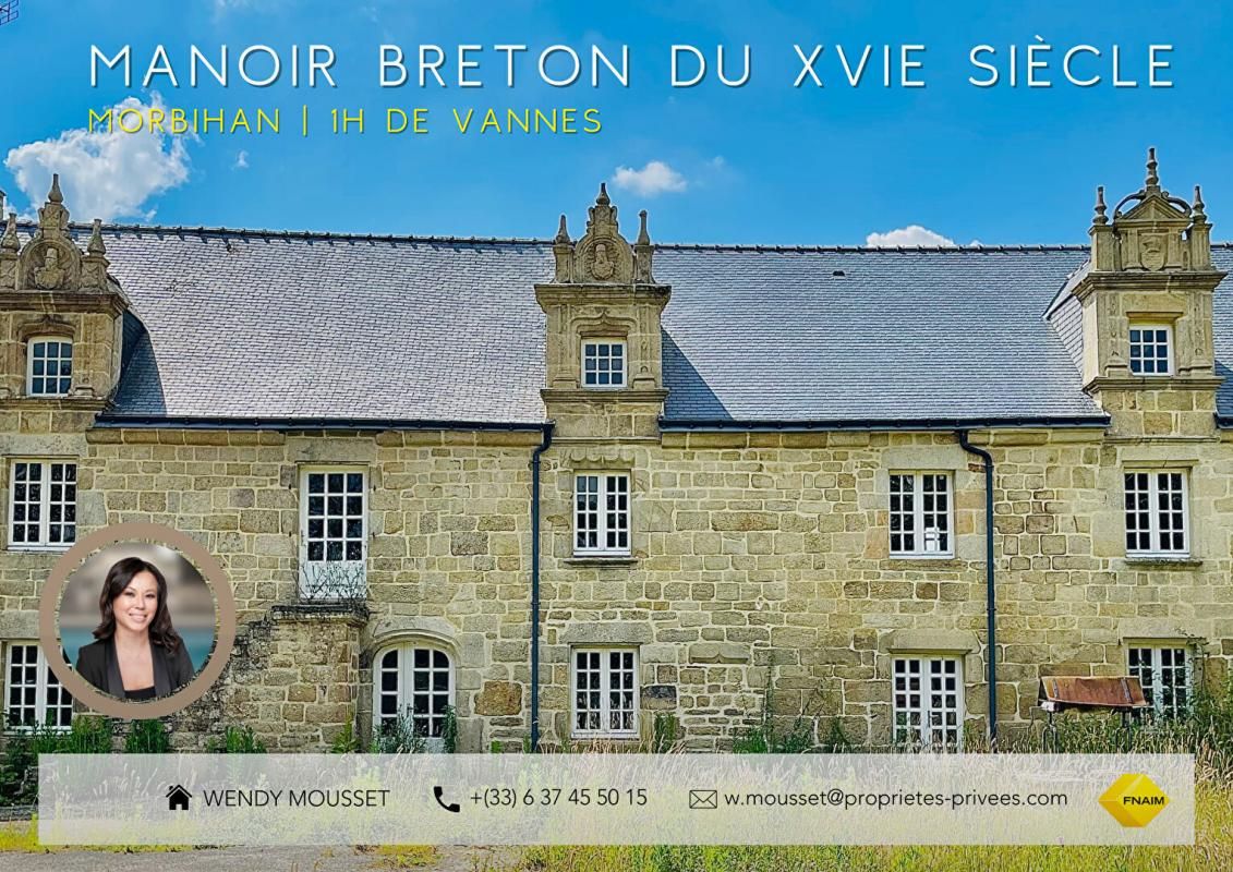 Manoir Breton du XVIe siècle à restaurer