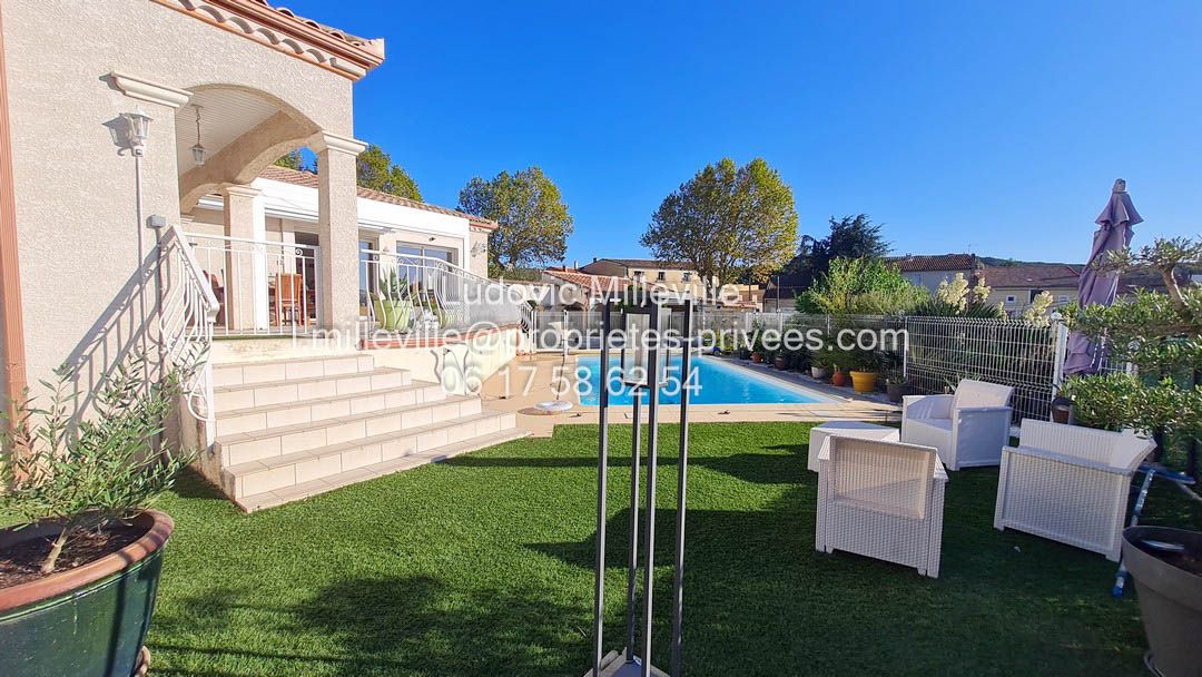 LAURENS Villa de 140 m² de type 5 avec piscine/garage et vue imprenable 2