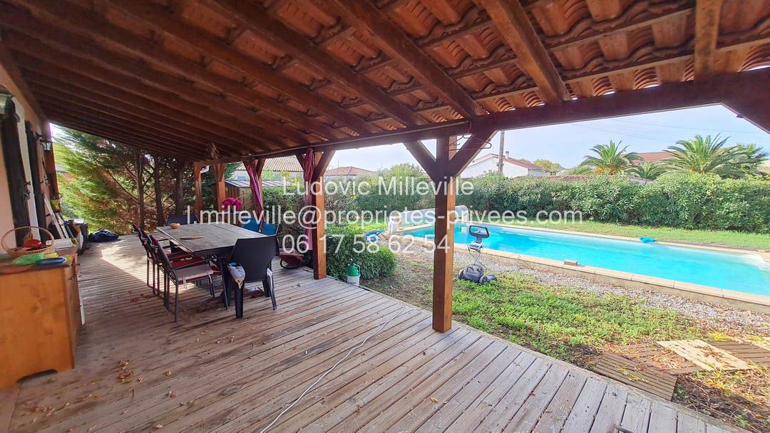 villa type 5 de 140m² avec garage/piscine sur 1512m² de terrain